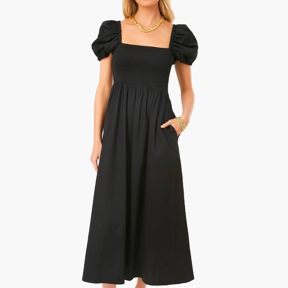 NWT Tuckernuck Black Onyx Baxter Dress, XS - Picture 2 of 12